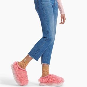 Women’s UGG Fluff Momma Sugar platform TASMAN pink No Box
